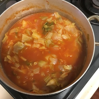 ニンジン抜き脂肪燃焼スープ